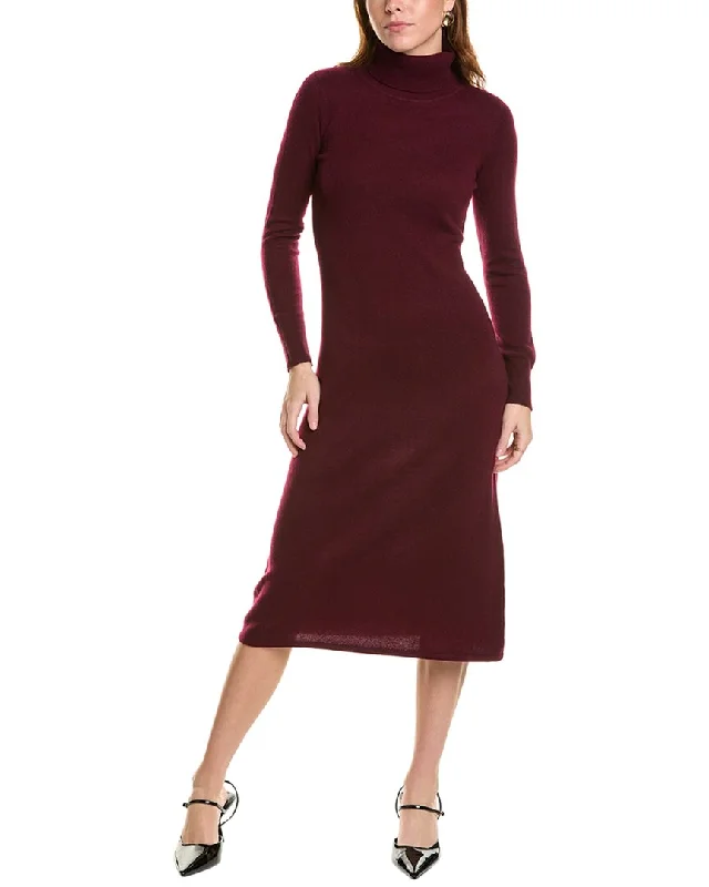 sofiacashmere Cashmere Sweaterdress Fashionable Women's Clothes