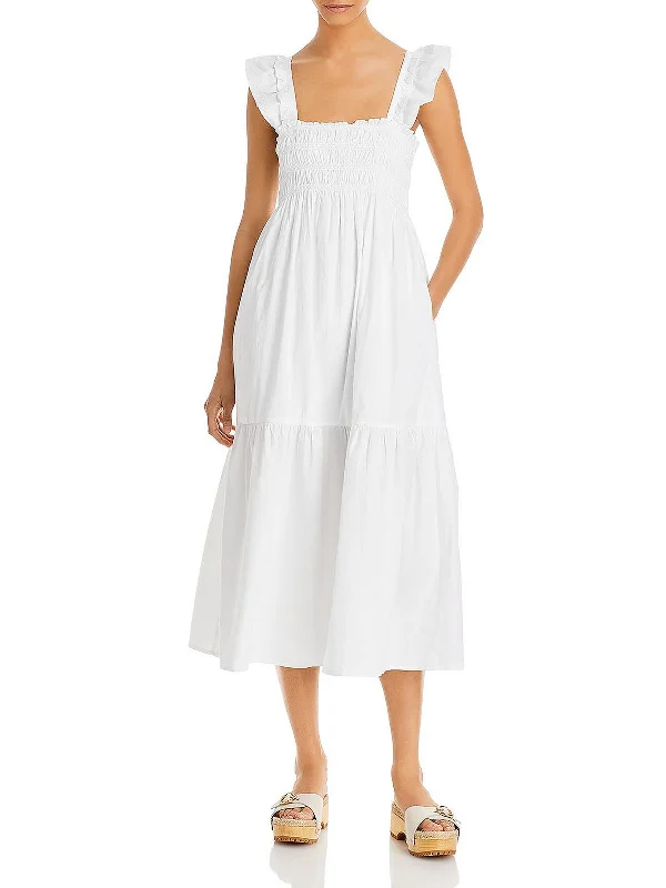 Womens Cotton Long Sundress Trendy Women's Fashion