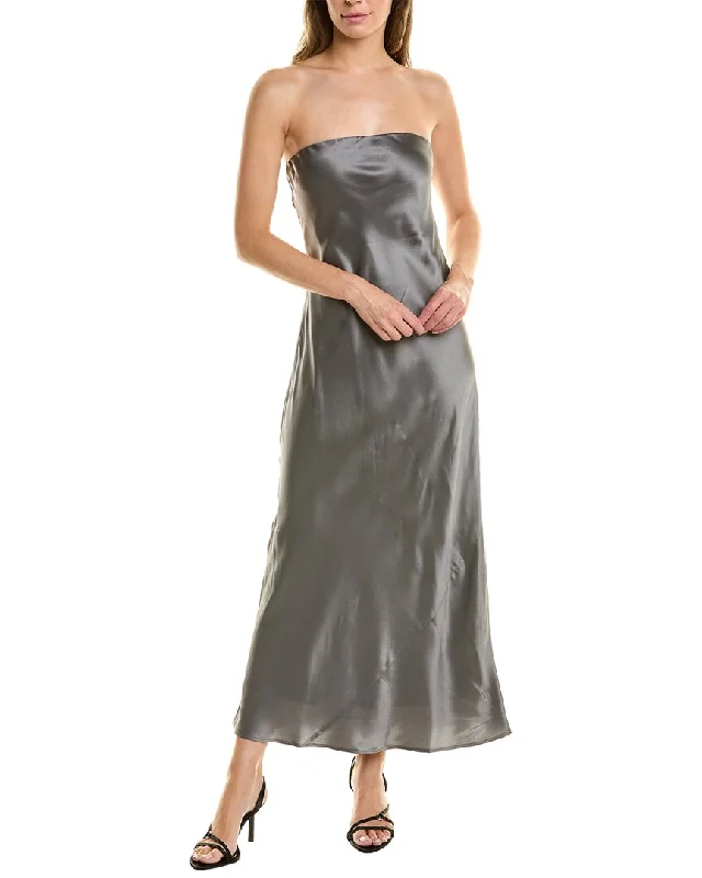 o.p.t. Reagan Silk Slip Dress Luxury Women's Fashion