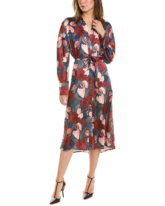 Vince Nouveau Magnolia Shirtdress Outlet Clothing