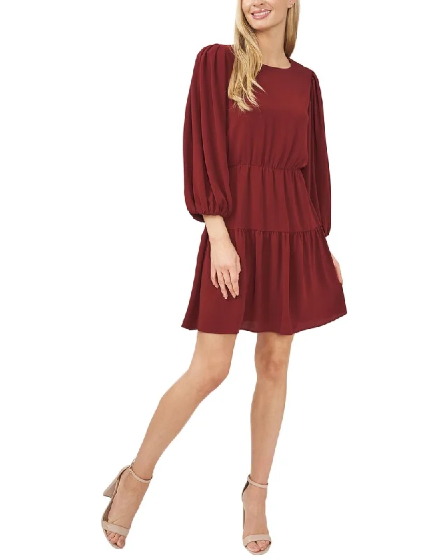 Cece Ruffled Puff Sleeve Dress New Arrival Discount