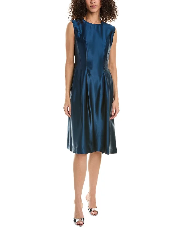 Frances Valentine Florencia Silk Shift Dress Edgy Fashion