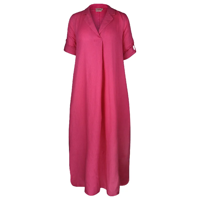 Juniper Kaftan Hot Pink Dress Women's Evening Outfit