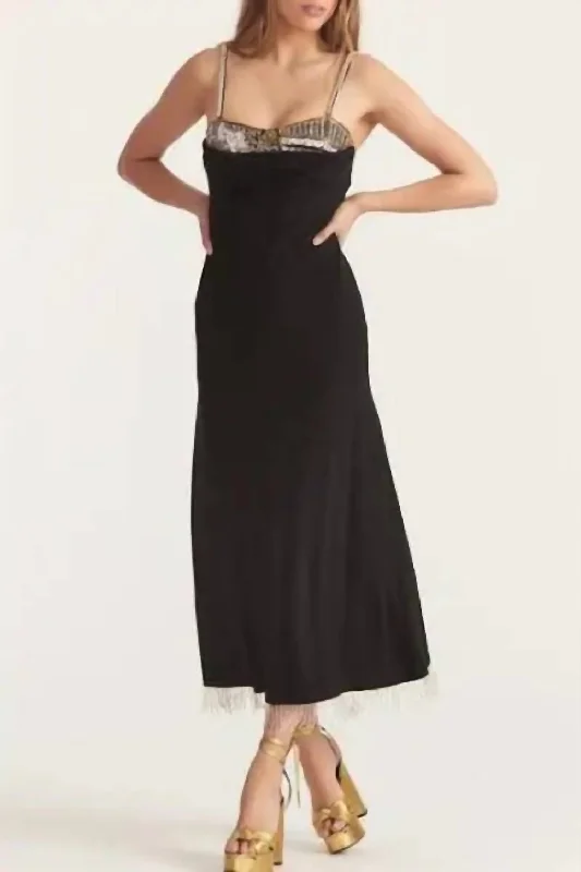 Wink Dress In Black Vintage-Inspired Women's Clothes