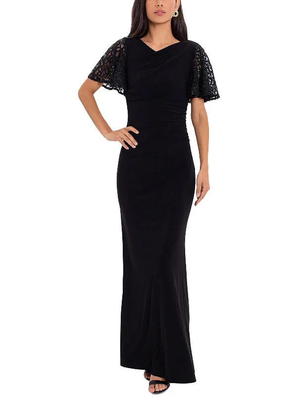 Womens Evening Maxi Sheath Dress Women's High-Fashion Attire