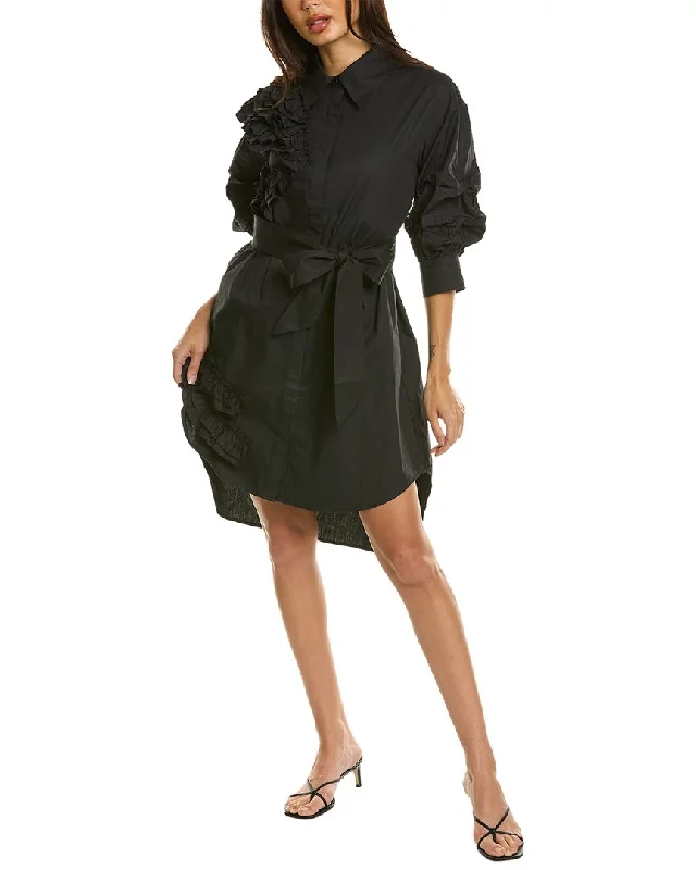 Gracia Ruffle Shirtdress Seasonal Sale