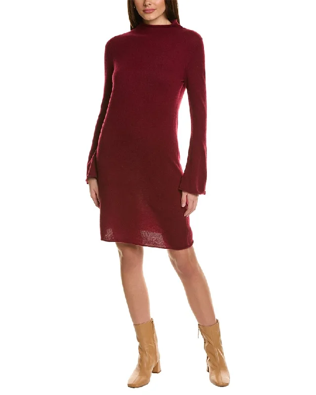 philosophy Funnel Neck Cashmere Sweaterdress Sale Clearance