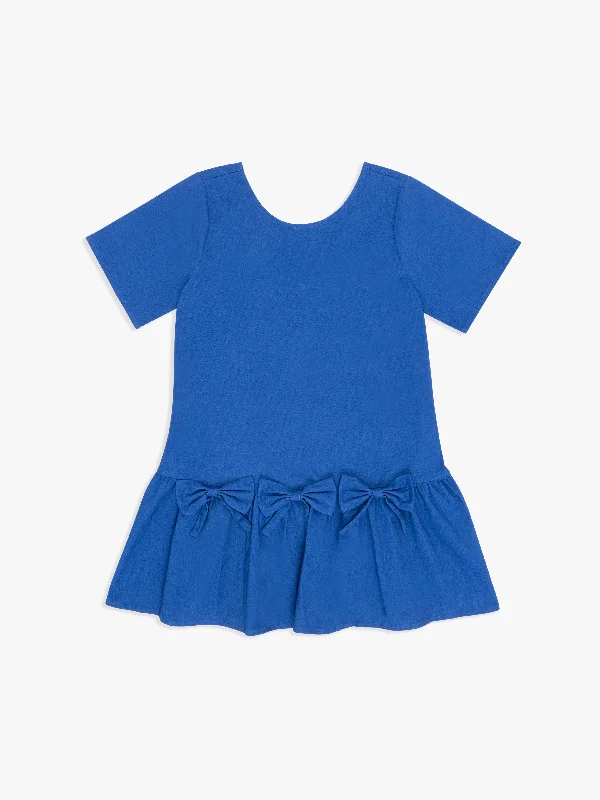 Esme Babydoll Dress - Cobalt Casual Clothing For Women