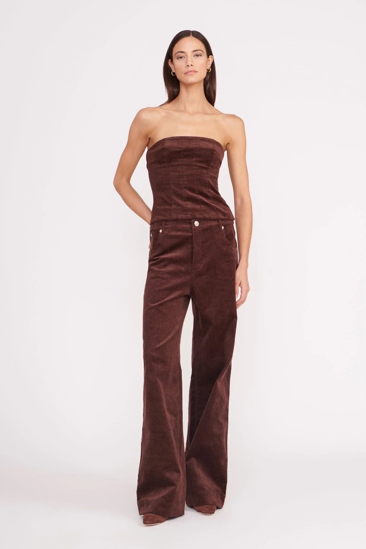 Grayson Pant - Mahogany Women's Stylish Professional Apparel