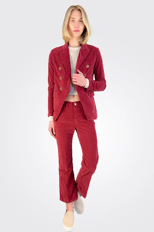 Olivia Velvet Trousers - Ruby Clothes For Woman