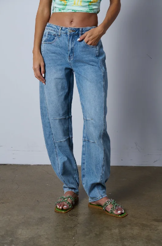 DONT OVER LOOK DENIM PANT Affordable Women's Clothing Online