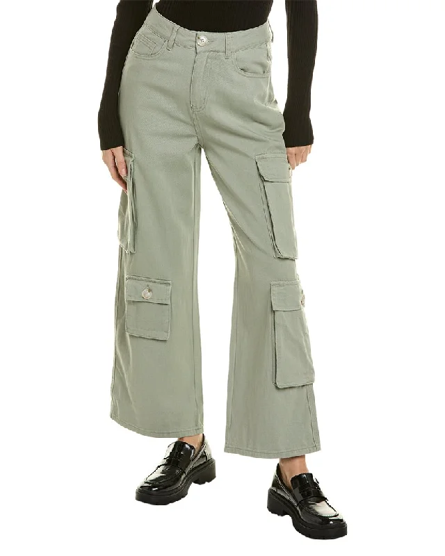 Gracia Olive Baggy Cargo Jean Stylish Clothes For Women