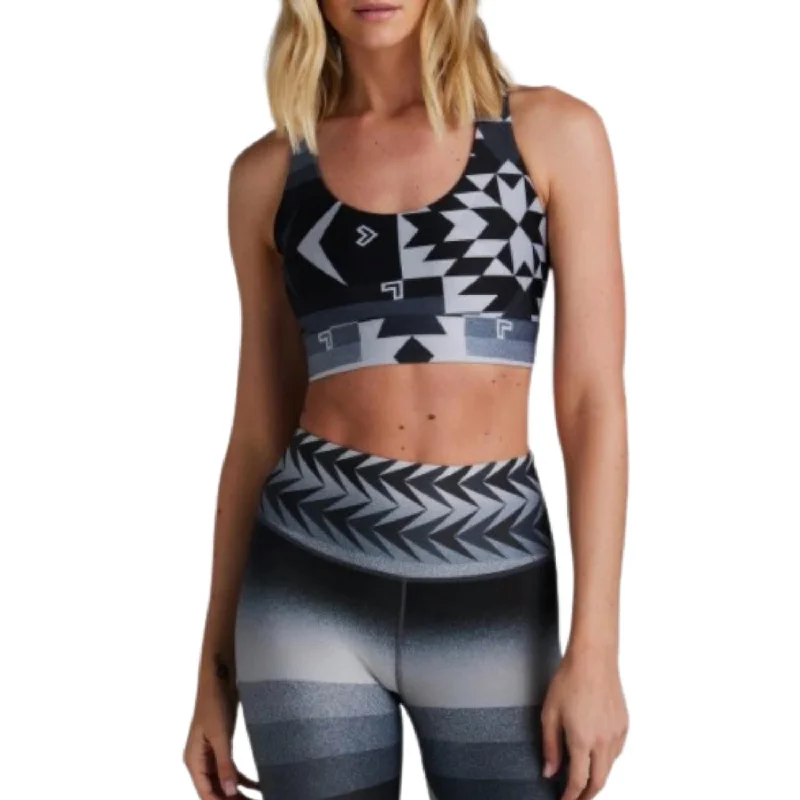 Smokey Bra In Anthracite Print Affordable Women's Clothing Sale Online