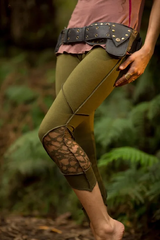 Desert Dweller Leggings - Green Outlet Clothing