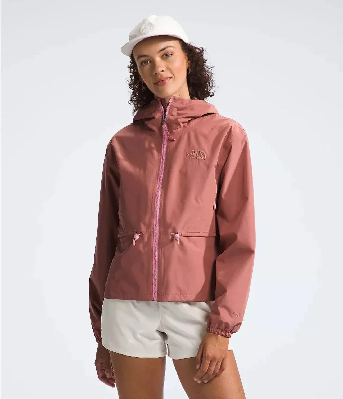 The North Face Daybreak NF0A86NZNXQ Rain Jacket Women's Pink Full Zip SGN1059 Flash Sale Online