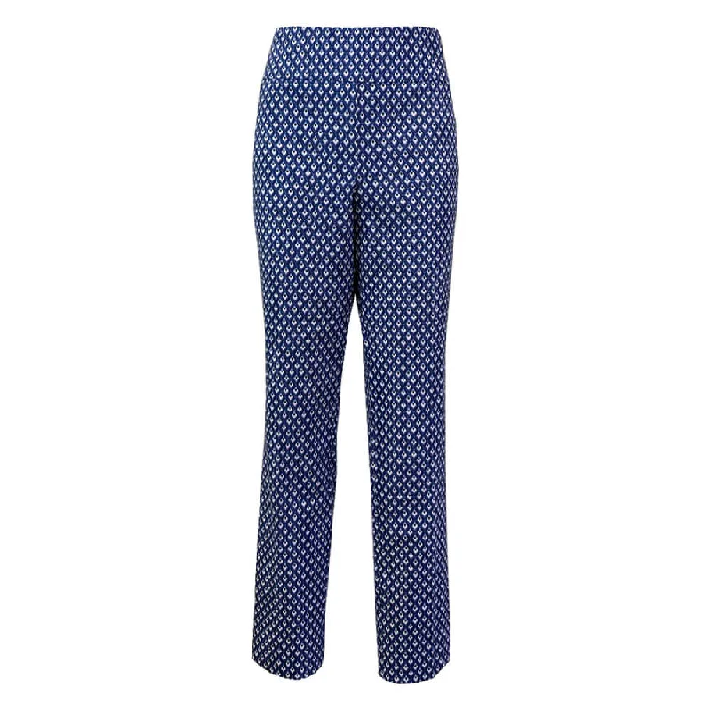 UP! Peacock Ankle Pant - Blue Peacock Women's Clothing For Casual Outings