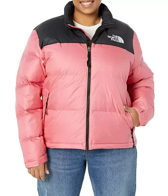 The North Face 1996 Retro Nuptse NF0A7QLWN0T Women Pink Puffer Jacket 3X DTF835 Comfortable Women's Attire