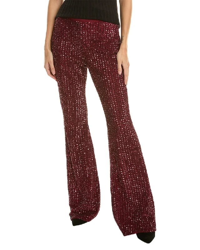 Michael Kors Collection Hand Embroidered Bootleg Pant Sophisticated Style