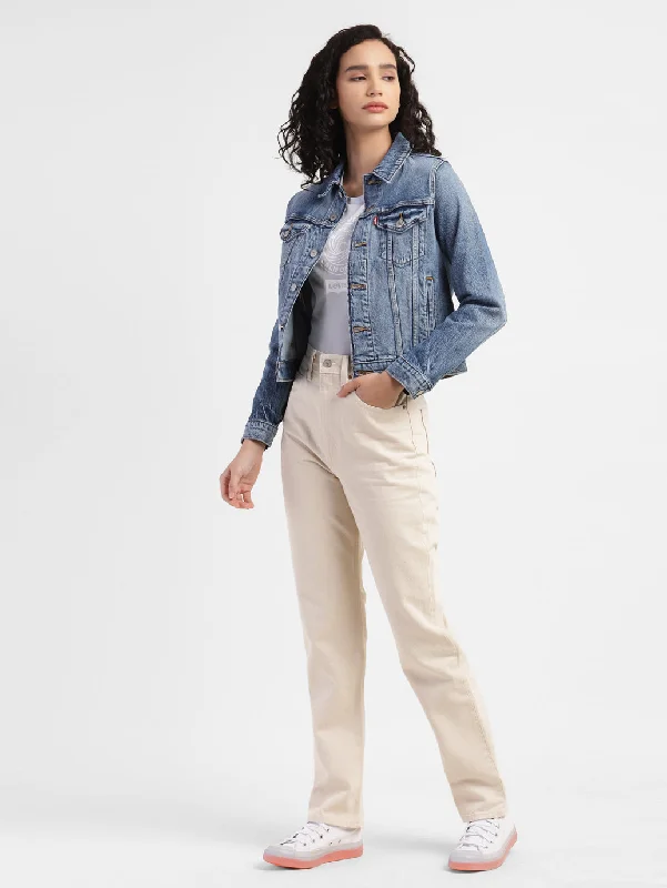 Women's High Rise 70's Regular Fit Jeans Women's Elegant Outfit