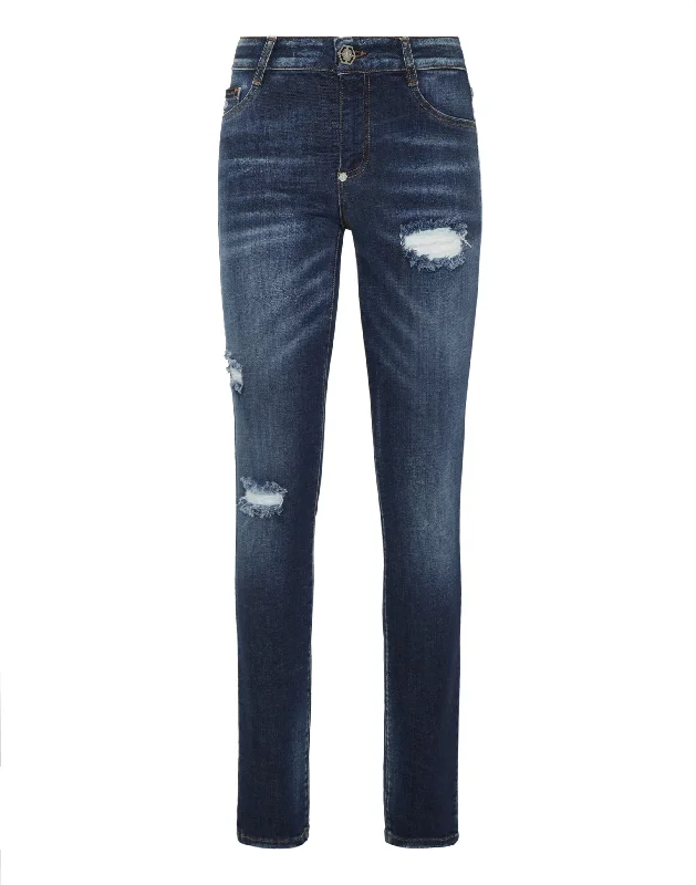 Denim Jeggins High-End Women's Apparel