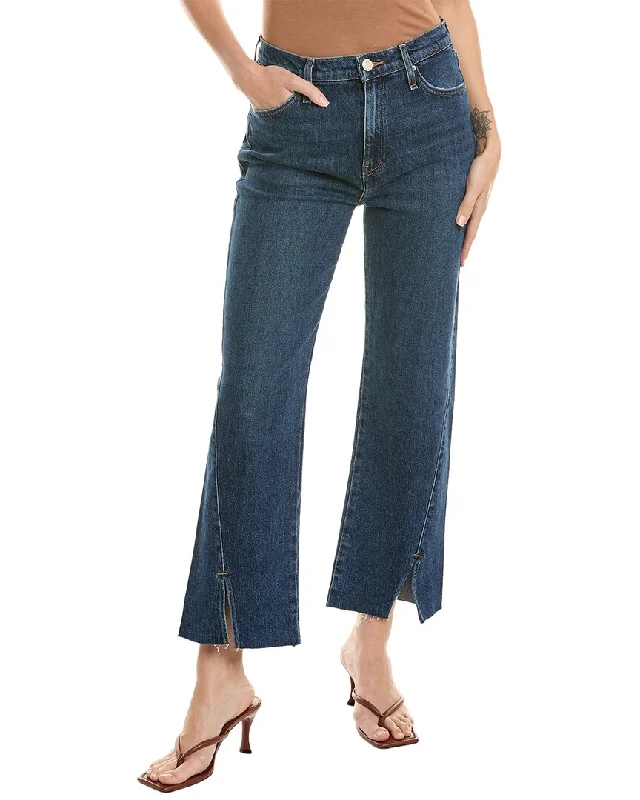 HUDSON Jeans Remi Indigo Breeze High-Rise Straight Jean Women's Plus-Size Apparel