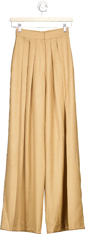 Matériel Beige Wide-Leg Trousers XS Women's Clothing Online