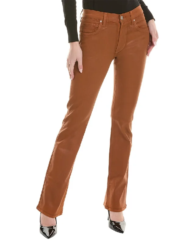 HUDSON Jeans Barbara Caramel Café High-Rise Baby Bootcut Jean Limited Time Offer