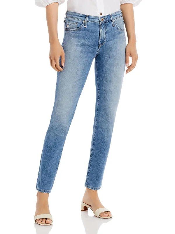 Womens Denim Slim Ankle Jeans Women's Work Apparel