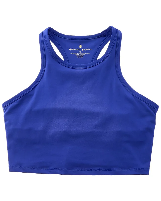 Spiritual Gangster Racerback Crop Tank Women's Comfy Attire For Lounging