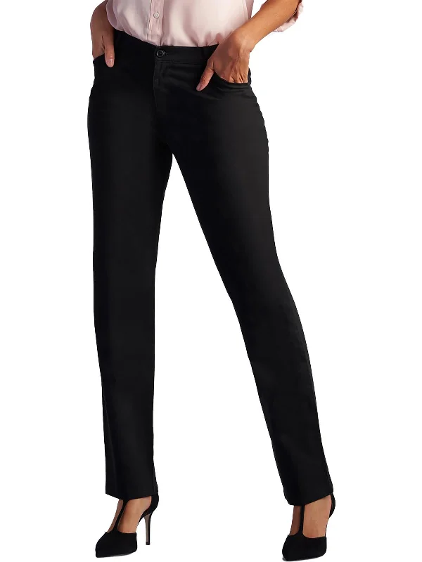 Womens Solid Relaxed Fit Casual Pants Comfortable Lounge Clothing