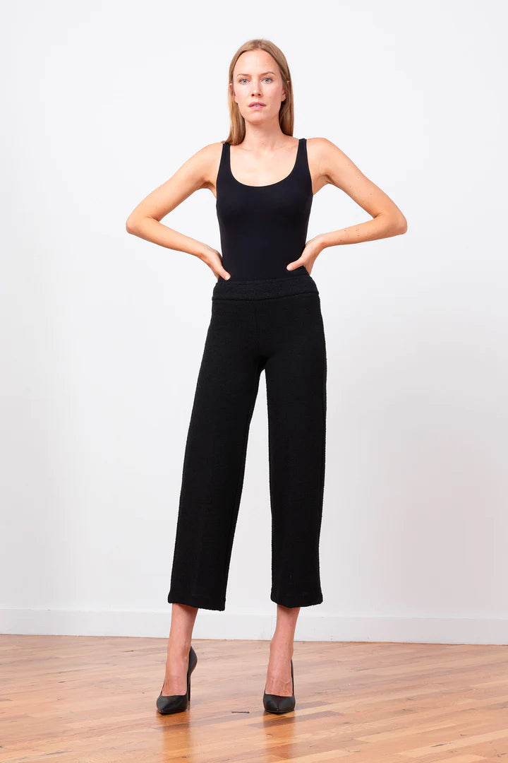 Alex Boucle Pant - Black Best Online Boutiques For Women