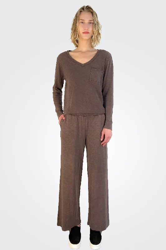 Summer Pant - Chocolate Plum Women's Cozy Clothes