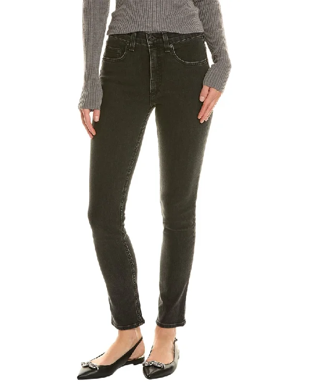 ASKK NY Stone Mid Rise Skinny- Stone Jean Timeless Classics