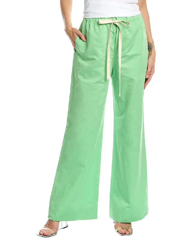 A.L.C. Allie Linen-Blend Pant New Arrival Discounts