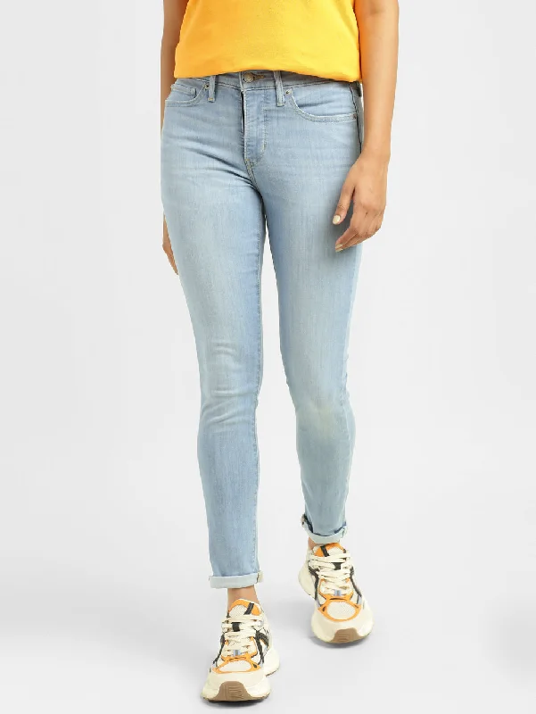 Women's Mid Rise 710 Super Skinny Jeans Women's High-Fashion Outfit