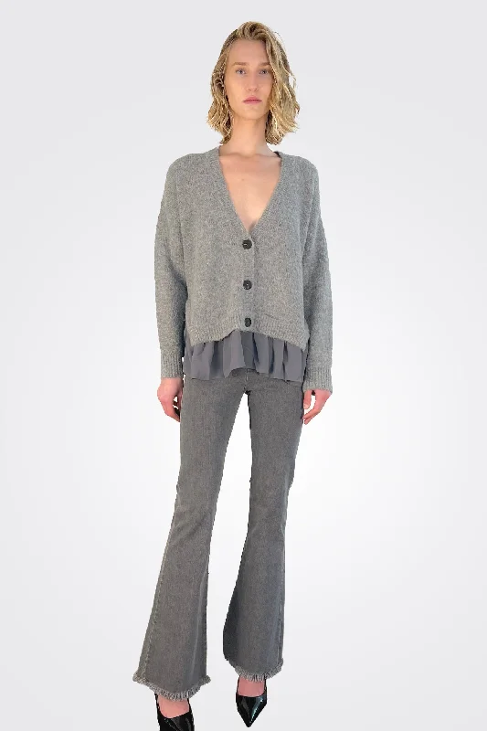 Bellini Pants - Light Grey Women's Clothes For Special Occasions