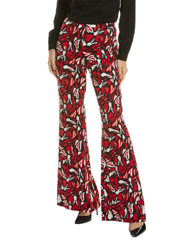 Diane von Furstenberg Brooklyn Silk-Blend Pant Clearance Sale