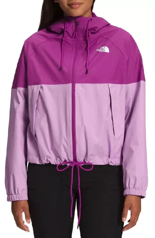 The North Face Antora Novelty NF0A7QF1P6B Rain Jacket Women's 2XL Purple APP500 Women's Chic Outfit