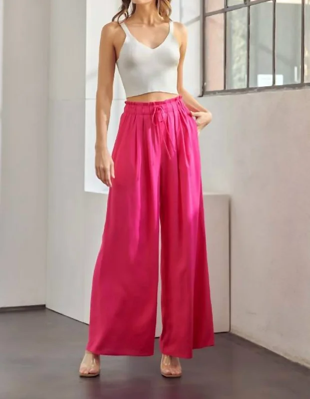 Sherbet Pants In Pink Women's Festive Attire