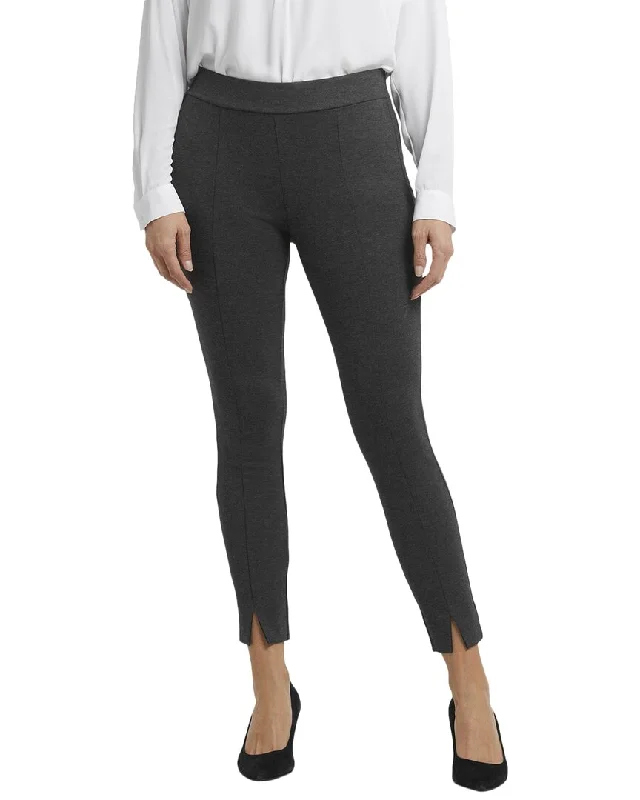 NYDJ Charcoal Heathered Legging Jean Stylish Women's Outfit