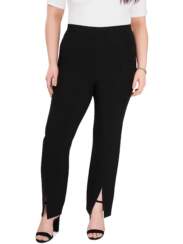 Womens High Rise Front L Dress Pants Relaxed Fit Women's Fashion