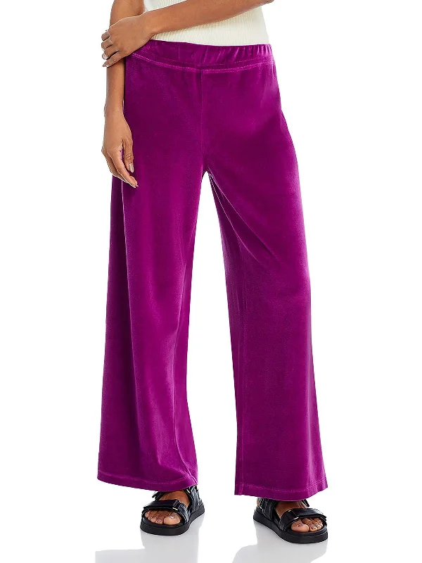 Womens Velour Pull On Sweatpants Trendy Women's Outfits for Casual Wear