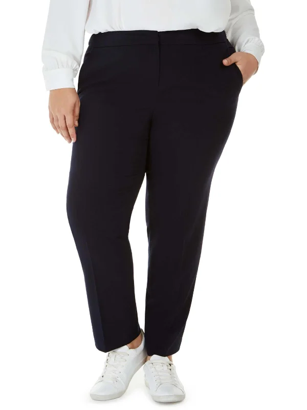 Plus Womens Office Business Ankle Pants Stylish Clothes For Women