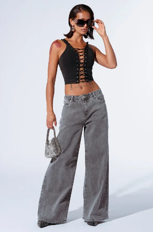 PERFECT FIT EVERYDAY WIDE LEG DENIM Women Online Clothing Boutiques